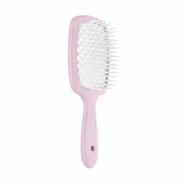 Расческа для волос Janeke Small Superbrush 1830 The Original Italian Patent Розовая и белая Расческа для волос Janeke Small Superbrush 1830 The Original Italian Patent Розовая и белая