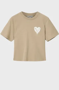 Женская бежевая футболка TRIP LISA Бежевый S AllSaints W033JD