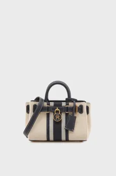 Женская белая сумка AMERICAN ICON CANVAS Белый ONESIZE Tommy Hilfiger AW0AW18625