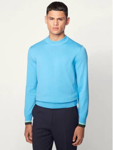 Boss Светр Ifeo 50430093 Голубий Regular Fit Boss Светр Ifeo 50430093 Голубий Regular Fit