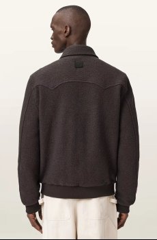 AllSaints куртка-бомбер для мужчин из шерсти ROYCE