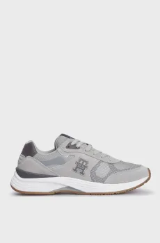 Мужские серые замшевые кроссовки MODERN PREP SUEDE MIX Серый 44 Tommy Hilfiger FM0FM04890