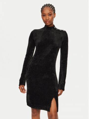 Gaudi Трикотажна сукня 421BD13006 Чорний Regular Fit Gaudi Трикотажна сукня 421BD13006 Чорний Regular Fit