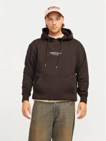 Jack&Jones Світшот Vesterbro 12241687 Коричневий Relaxed Fit Jack&Jones Світшот Vesterbro 12241687 Коричневий Relaxed Fit