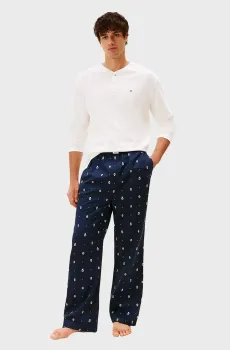 Мужская пижама (лонгслив, брюки) HENLEY Разноцветный M Tommy Hilfiger UM0UM03592