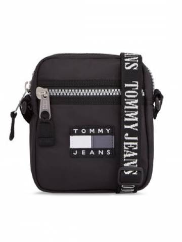 Tommy Jeans Плоска сумка Tjm Heritage Reporter AM0AM11651 Чорний Tommy Jeans Плоска сумка Tjm Heritage Reporter AM0AM11651 Чорний