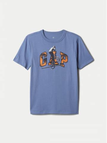 Gap Футболка 544192-02 Голубий Regular Fit Gap Футболка 544192-02 Голубий Regular Fit