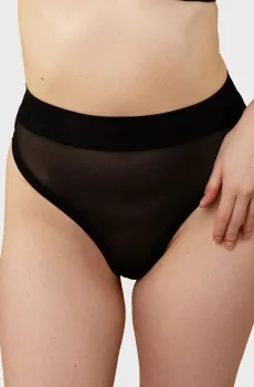 Женские черные трусики Черный S brabrabra SLZ26202102