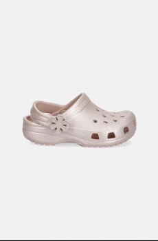 Детские шлепанцы Crocs CLASSIC PEARL SHINE CLOG T