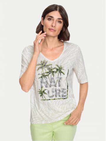 Olsen Футболка 11104789 Бежевий Regular Fit Olsen Футболка 11104789 Бежевий Regular Fit