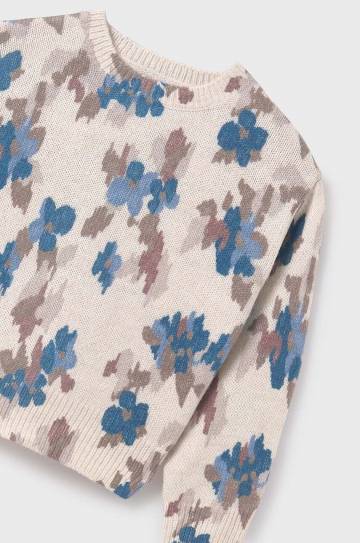 Детский свитер с примесью шерсти Mayoral 7306