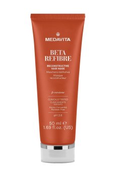 Восстановительная маска Medavita Beta-Refibre Reconstructive Hair Mask для поврежденных волос, 50 мл