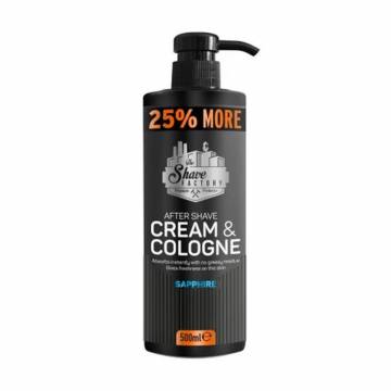 Крем-одеколон после бритья The Shave Factory Sapphire After Shave Cream & Cologne, 500 мл Крем-одеколон после бритья The Shave Factory Sapphire After Shave Cream & Cologne, 500 мл