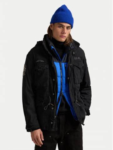 Polo Ralph Lauren Демісезонна куртка 710955784001 Чорний Regular Fit Polo Ralph Lauren Демісезонна куртка 710955784001 Чорний Regular Fit