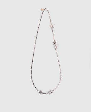 Серебристая цепочка Barbed Wire Серебристая цепочка Barbed Wire