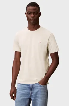 Мужская белая футболка WOVEN LABEL CLASSIC Белый XL Calvin Klein Jeans LV04RC272G