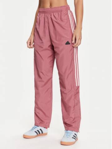 adidas Спортивні штани Tiro Cut 3-Stripes Summer JJ4665 Рожевий Loose Fit adidas Спортивні штани Tiro Cut 3-Stripes Summer JJ4665 Рожевий Loose Fit