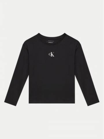 Calvin Klein Jeans Блузка Logo IG0IG02135 Чорний Regular Fit Calvin Klein Jeans Блузка Logo IG0IG02135 Чорний Regular Fit