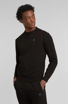 Мужской черный свитшот Nifous r sw Черный XXL G-Star RAW D25121,D566