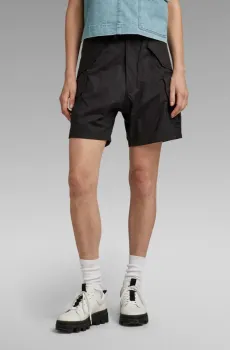 Женские черные шорты Cargo Черный 26 G-Star RAW D22899,D308