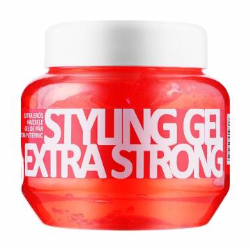 Гель для укладки волос Kallos Cosmetics Extra Strong Hold Styling Gel экстрасильная фиксация, 275 мл Гель для укладки волос Kallos Cosmetics Extra Strong Hold Styling Gel экстрасильная фиксация, 275 мл