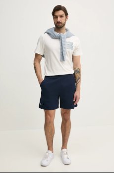 Хлопковая футболка Lacoste