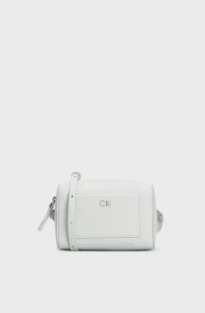 Женская белая сумка CK DAILY CAMERA BAG CROCO Белый ONESIZE Calvin Klein K60K612140