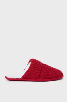 Женские красные тапочки MERCY Красный 38-39 Etam 6537430