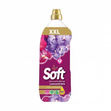 Концентрированный ополаскиватель для белья Soft Sogni di Passione, 95 стирок, 2 л Концентрированный ополаскиватель для белья Soft Sogni di Passione, 95 стирок, 2 л