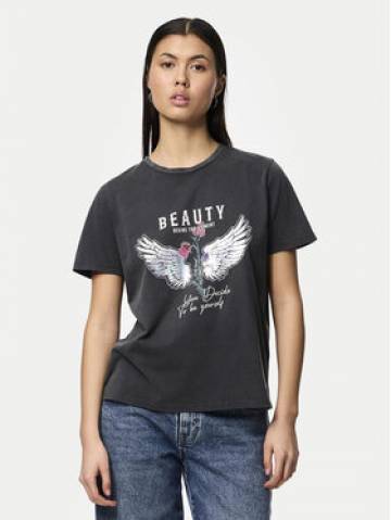 Pieces Футболка Filten 17152519 Сірий Regular Fit Pieces Футболка Filten 17152519 Сірий Regular Fit