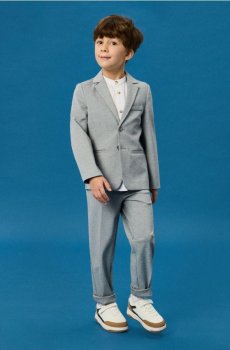 Штани зі стрілками - сірий