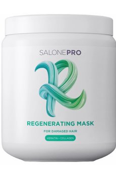 Восстанавливающая маска Unic Salone Pro Regenerating Mask для поврежденных волос, 1 л