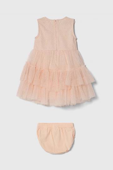 Детское платье Guess цвет оранжевый mini расклешённая