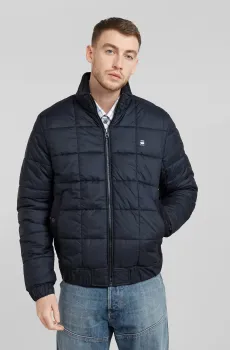 Мужская темно-синяя куртка Синий S G-Star RAW D25369,B958