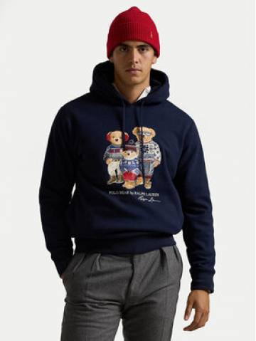 Polo Ralph Lauren Світшот 710952267001 Cиній Regular Fit Polo Ralph Lauren Світшот 710952267001 Cиній Regular Fit