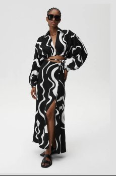 Юбка из смесового льна Undress Code Athena Skirt