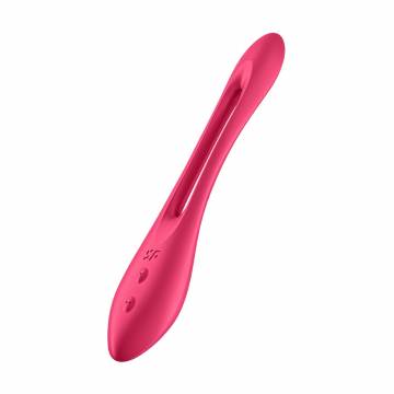 Универсальный вибратор для пар Satisfyer Elastic Joy Multi Vibrator красный, 1 шт Универсальный вибратор для пар Satisfyer Elastic Joy Multi Vibrator красный, 1 шт