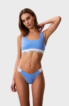 Женский голубой топ UNLINED Голубой L Calvin Klein LV00QF8493