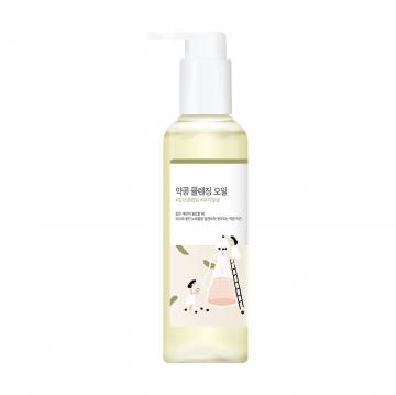 Питательное гидрофильное масло для лица Round Lab Soybean Cleansing Oil с экстрактом черных соевых бобов, 200 мл Питательное гидрофильное масло для лица Round Lab Soybean Cleansing Oil с экстрактом черных соевых бобов, 200 мл