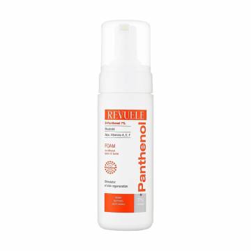 Пена для обработки кожи Revuele Panthenol Foam For Different Burns Types при различных типах ожогов, с пантенолом, 150 мл Пена для обработки кожи Revuele Panthenol Foam For Different Burns Types при различных типах ожогов, с пантенолом, 150 мл