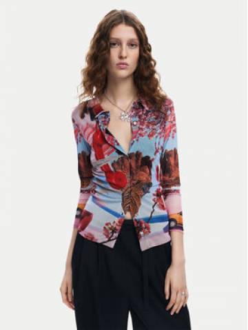 Desigual Блузка Surreal Blossom 24WWTK84 Кольоровий Slim Fit Desigual Блузка Surreal Blossom 24WWTK84 Кольоровий Slim Fit