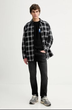 Хлопковая футболка Hugo Blue Nalentinio