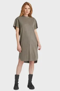 Женское оливковое платье Оливковый XS G-Star RAW D24483,D610