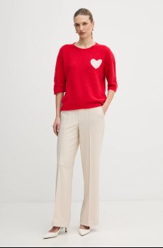 Свитер с добавлением шерсти альпаки OUI