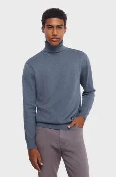 Мужской голубой гольф Голубой L SPRINGFIELD 1402511