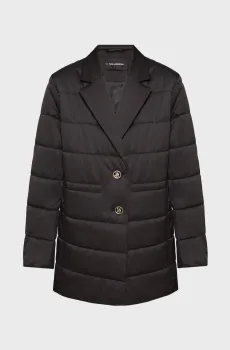 Женская черная куртка Черный S Karl Lagerfeld A3W15013