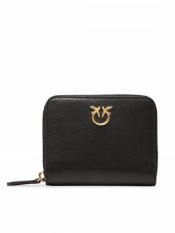 Pinko Великий жіночий гаманець Taylor Zip Around . 100249 A0F1 Чорний Pinko Великий жіночий гаманець Taylor Zip Around . 100249 A0F1 Чорний