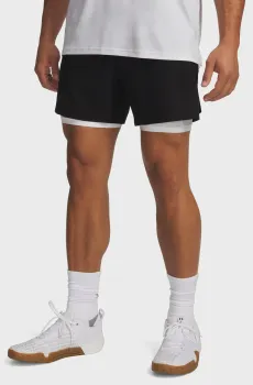 Мужские черные шорты UA Vanish Elite 6in Short-BLK Черный M Under Armour 6009868-008