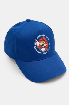 Бейсболка Super Mario - синій