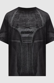 Черная футболка Active